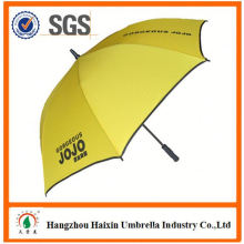 Top Quality 23'*8k Plastic Cover 2 folds auto golf umbrella